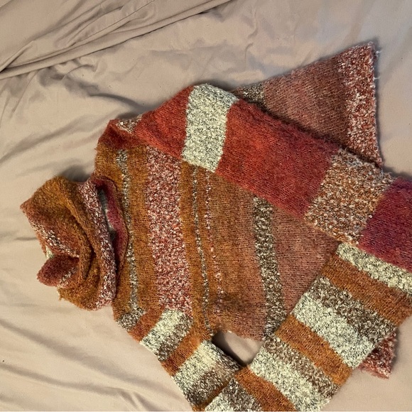 Free people striped turtleneck sweater size XS - Picture 3 of 7